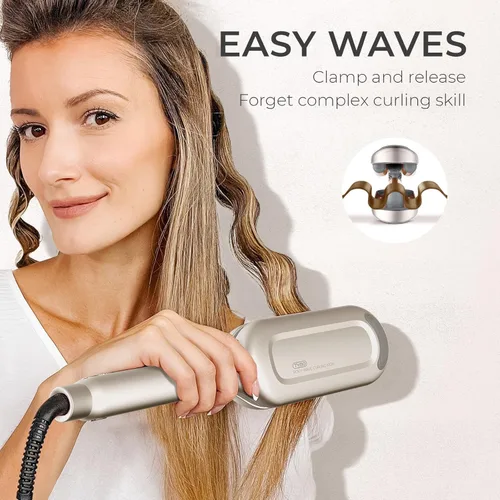 Miniatura 2 de Rizador de Cabello Ondulador de TYMO ROVY - Varita Onduladora de Playa para Cabello de 1.25 Pulgadas, Rizador de Ondas Profundas Iónico con Cerámica