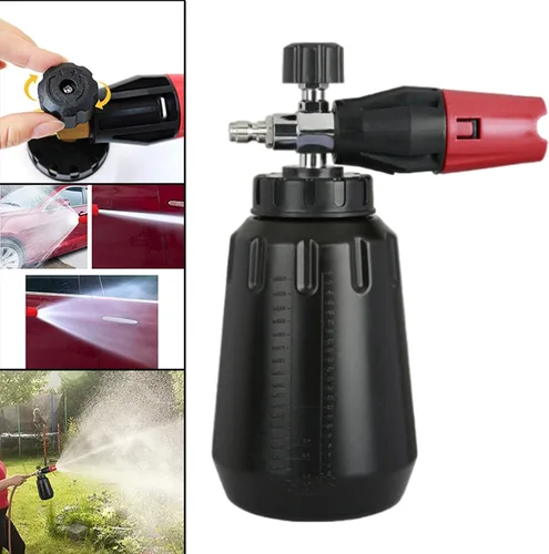 Miniatura 6 de Limpiador de ventanas, almohadilla de tela de microfibra 3 en 1 y escobilla de ducha con botella rociadora, equipo de lavado de ventanas, Negro