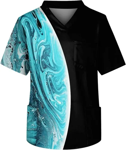 Camiseta de manga corta con estampado V-Ncek para hombre, talla grande, con bolsillo, tallas S-5XL