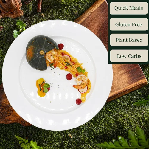 Miniatura 3 de YUHO Pasta orgánica Shirataki Konjac paquete de 8 en el interior, vegana, baja en calorías, sin gluten, sin grasa, sin gluto, sin carbohidratos