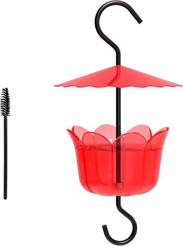 Miniatura 9 de Comedero grande de metal para colibríes, protector de hormigas de 5 onzas, para comederos de colibríes, mantiene eficazmente la miel segura, se