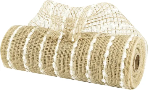 Miniatura 17 de MEEDEE Malla Decorativa Azul Claro Rollos de 10 Pulgadas Rollos de Malla Decorativa Turquesa Cinta de Malla Básica para Árbol de Navidad, Guirnalda