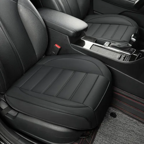 Miniatura 9 de 1 Paquete de Fundas de Asiento Delantero de Automóvil de Cuero, Fundas de Asiento Inferior para Automóviles, Funda de Cojín de Asiento de Conductor