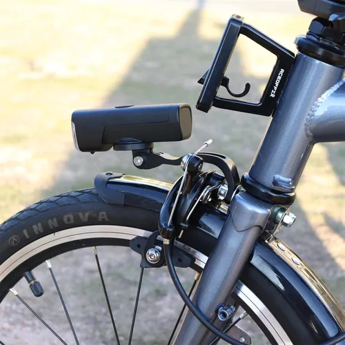 Miniatura 4 de Soporte para computadora de bicicleta compatible con GPS Gar min Cámara de acción deportiva, compatible con luz de bicicleta, para bicicleta