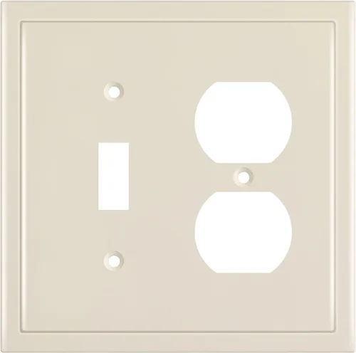 Miniatura 51 de Henne Bery Placa decorativa de pared con borde moderno, tapa de tomacorriente para cubrir enchufe, aleación de zinc maciza duradera