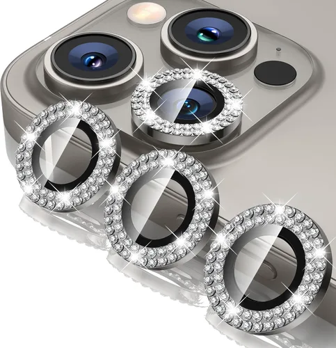 Miniatura 18 de Tensea Protector de lente de cámara Compatible para iPhone 17 Pro Max/17 Pro/15 Pro Max/15 Pro/16 Pro Max/16 Pro/14 Pro Max/14 Pro, Cubierta