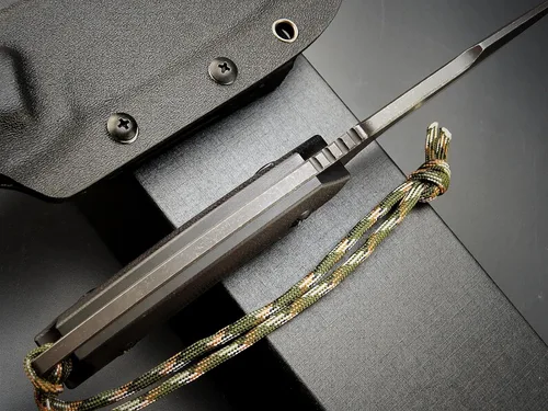 Miniatura 6 de Eafengrow EF130 Cuchillo de hoja fija, hoja de acero DC53, mango G10/Micarta de espiga completa, cuchillos EDC de hoja fija rectos para trabajo