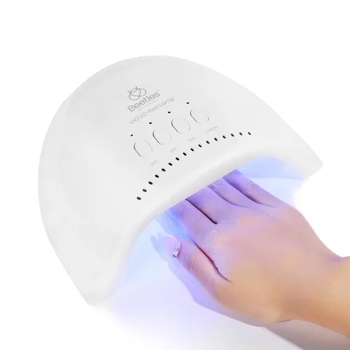 Miniatura 10 de Beetles - Lámpara de uñas UV – Lámpara LED de uñas con 3 temporizadores de 30/60/120 segundos, luz UV para uñas de gel, secador de uñas con sensor