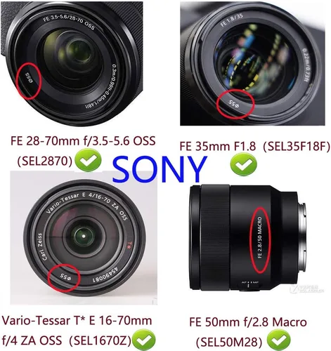 Miniatura 8 de Tapa de lente D3500 y filtro UV digital multicapa de cristal delgado para Nikon D3500 D3400 D5600 con lente AF-P de 0.709-2.165 in, para Sony