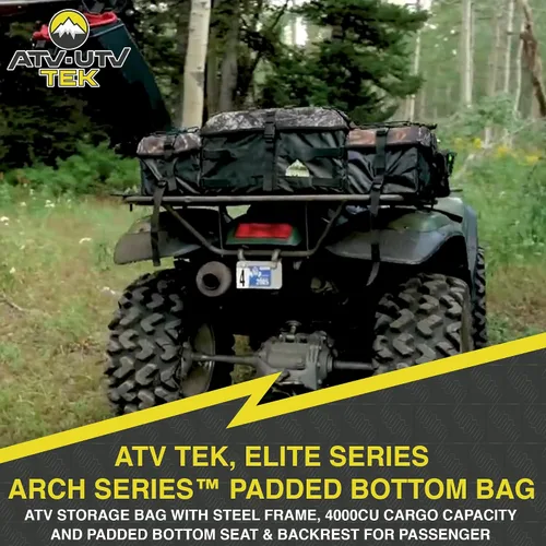 Miniatura 2 de ATV Tek ASPBBLK Arch Series Bolsa inferior acolchada en negro