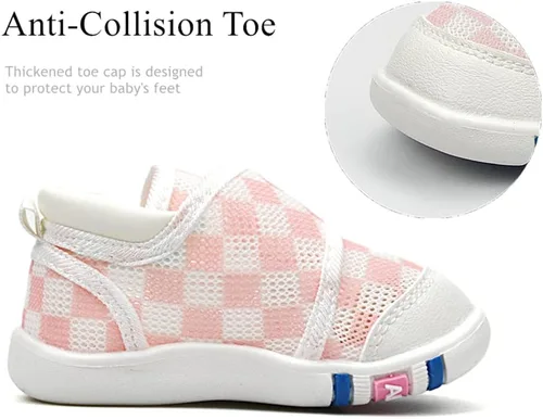 Miniatura 11 de OAISNIT Zapatos deportivos ligeros para bebés, niños y niñas, transpirables, antideslizantes, para primeros pasos