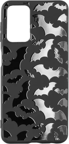Miniatura 14 de Funda de teléfono negra mate compatible con Samsung Galaxy S22 Ultra 5G 2022 – Funda de goma a prueba de golpes, lindos murciélagos, espeluznante