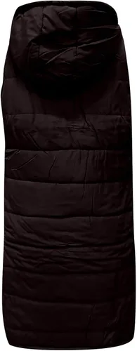 Miniatura 3 de Abrigo de abrigo de abrigo para mujer de otoño e invierno, sin mangas, cárdigan de algodón de longitud media