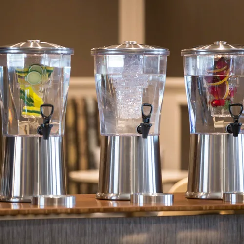 Miniatura 8 de Service Ideas - CBDRT3SS - Despachador de bebidas, sin BPA, de acero inoxidable, redondo, 3 gal. CBDRT3SS acero inoxidable y plástico, certificado