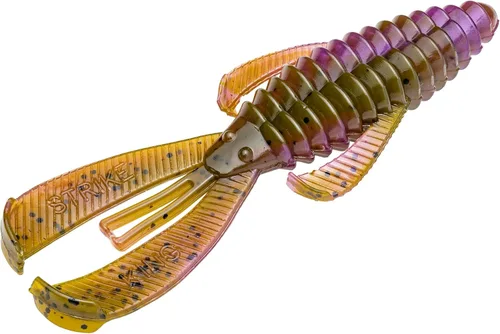 Miniatura 16 de Strike King Rage Bug Señuelo de Pesca, Grúber de Plástico Suave, Diseño Único, Acción Sutil