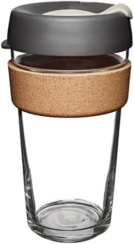 Miniatura 17 de Taza KeepCup Brew, de vidrio templado y corcho, Vidrio templado, Prensa