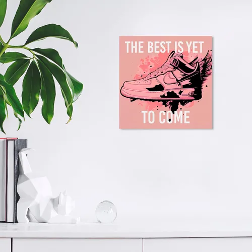 Miniatura 5 de Wynwood Studio Lienzo artístico contemporáneo de moda y glamour, tenis que aún están por venir, arte de pared para sala de estar, dormitorio y baño