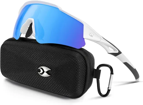 Miniatura 11 de suoso Gafas de sol deportivas de ciclismo para hombre: gafas de sol polarizadas ligeras con protección UV para jóvenes, béisbol, softbol, correr