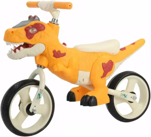 Miniatura 6 de Juguetes de bicicleta de equilibrio para niños pequeños con temática de dinosaurios para niñas y niños de 3, 4, 5, 6, 7 años - Efectos de música e