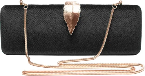 Hupifaz Bolso de mano de noche - Pequeño bolso de mano para mujer, boda y fiesta, bolso de noche formal para mujer, Blanco
