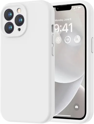 Miniatura 223 de LOVE 3000 Compatible con Funda para iPhone 15, [Cámara de Cobertura Completa de Silicona Suave] [Protección contra Caídas de 8 pies], Forro de Negro
