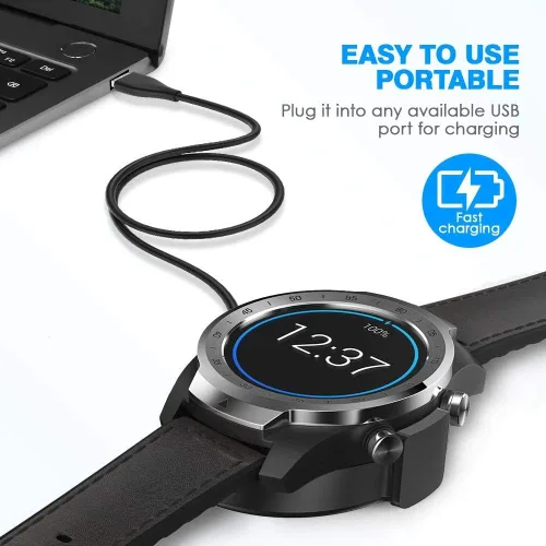 Miniatura 2 de Compatible con cargador Huawei Watch 2, cable de carga USB de repuesto, adaptador de accesorios para Huawei Watch 2 Pro Sport/Classic