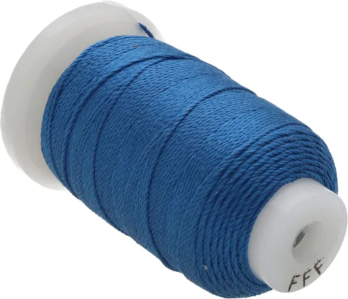 Miniatura 75 de The Beadsmith Cordón de seda pura – Castaño, tamaño E (0.325 mm/0.0128"), 200 yardas (600 pies), carrete de 1/2 onza