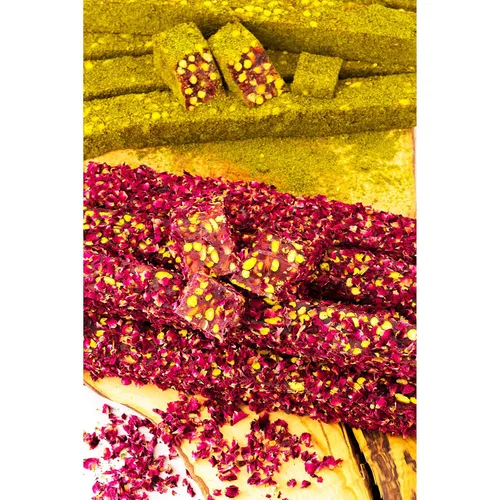 Miniatura 6 de Cerez Pazari Delicia turca Pistacho y Avellana con Fantástico Sabor a Rosa y Granada Experiencia en Caja de Regalo Grande de Lujo 17.64 oz Surtido