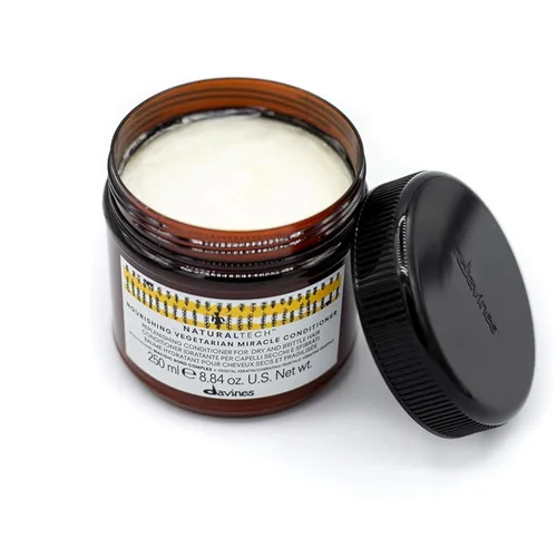 Miniatura 5 de Davines Naturaltech NUTRISTANTE Acondicionador milagroso vegetariano, hidrata e hidrata el cabello quebradizo y no estructurado, añade suavidad