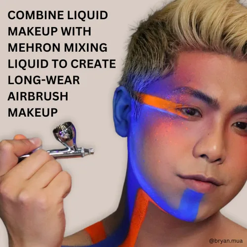 Miniatura 5 de Mehron Maquillaje líquido de maquillaje Pintura facial y pintura corporal 4.5 oz (4.5 fl oz) (naranja brillante)