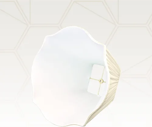 Miniatura 4 de Royal Designs Fancy Square Gather - Pantalla básica plisada para lámpara, beige, 5.75 x 14 x 11.75 pulgadas