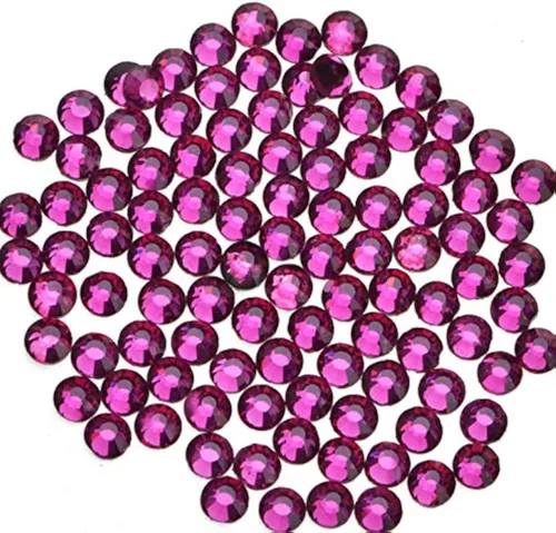 Miniatura 50 de Massive Beads 7800 vasos de hierro termoadhesivos con parte trasera plana, 5 tamaños, diamantes de imitación para hacer proyectos de bricolaje