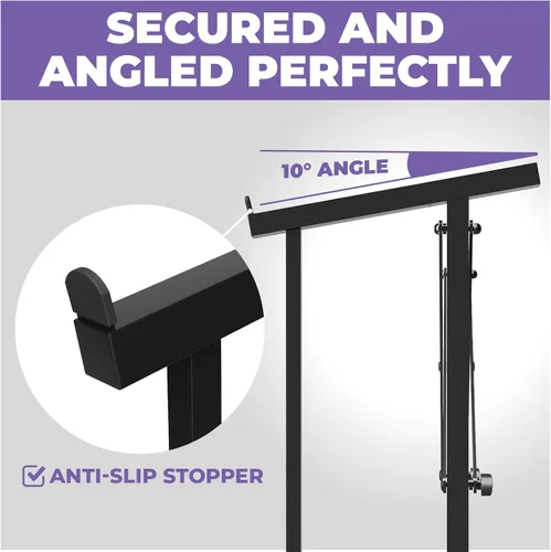 Miniatura 3 de Liquid Stands Soporte mezclador de audio portátil – Sintonizador mezclador de música plegable y ajustable en ángulo, soporte MPC para máquinas