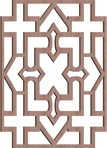 Miniatura 14 de Wise Paneles decorativos de madera con calado, extra pequeños, 7 3/8 pulgadas de ancho x 7 3/8 pulgadas de alto x 1/4 pulgadas de alto, roble rojo