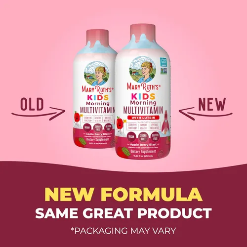 Miniatura 8 de MaryRuth's Kids Liquid Morning Multivitamin Multivitamínico líquido para niños de MaryRuth Apoyo inmunológico Vitamina C y D Vitaminas