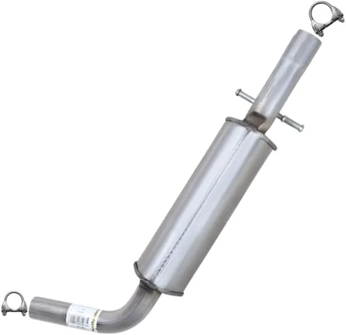 Northeastern Exhaust | Tubo resonador de escape de acero inoxidable compatible con Volkswagen Beetle 1.8L 1999-2005 | Abrazaderas gratuitas