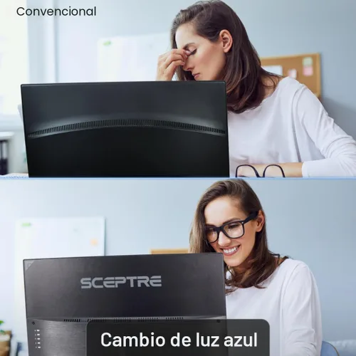Miniatura 4 de Sceptre Nuevo monitor para juegos de 24.5 pulgadas 240+Hz 1ms DisplayPort x2 HDMI x2 100% sRGB AMD FreeSync Premium Altavoces integrados, negro