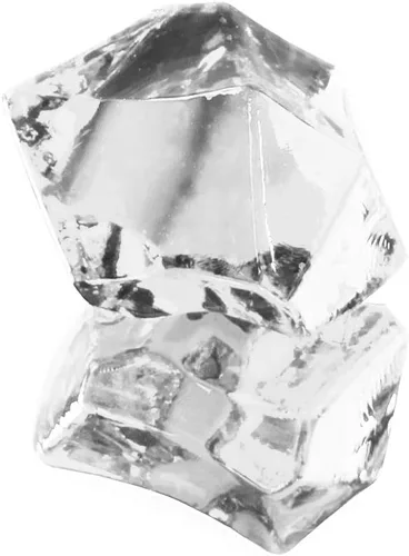 Miniatura 4 de Super Z Outlet Bolsa de 3 Libras de Cubos de Hielo Falsos Transparentes, Cristales de Diamante de Roca Acrílica, Gemas Trituradas de Tesoro