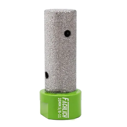 Miniatura 18 de Broca de fresado de biselado de diamante - Broca de cono de azulejos Biselado 4/5" vástago hexagonal 20MM Granito Agujeros de ampliación de mármol