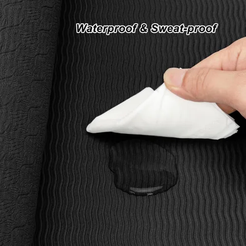 Miniatura 6 de Tapete para Saltar la Cuerda 71"/63"x24" Más Grande Antideslizante Interior Exterior Tapete de Ejercicio Fitness, Alta Densidad Entrenamiento