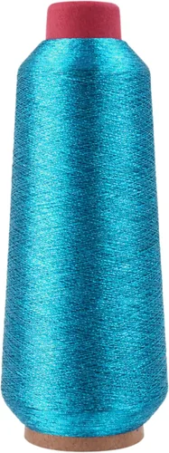 Miniatura 52 de Mandala Crafts Juego de hilo de bordado dorado antiguo metálico – 3281 yardas de hilo dorado antiguo para máquina de coser a mano, aguja de punto