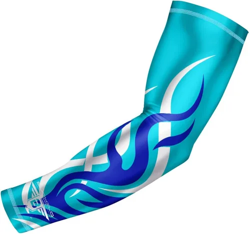 Miniatura 8 de Bucwild Sports Flame Fire Compression Arm Sleeve for Women & Men Durable, Snug Fit for Long-Lasting Shape Retention
