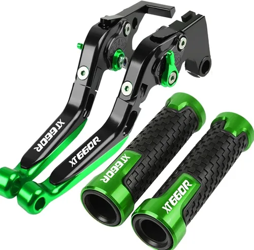 Miniatura 10 de Embrague de freno para Yamaha XT660R 2004-2016 Palancas de embrague de freno plegables de motocicleta embrague de freno ajustables agarraderas CNC