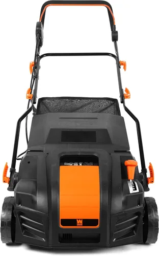 Miniatura 10 de WEN DT1516 - Desbrozadora y escarificador eléctrico de 15 amperios de 16 pulgadas 2 en 1 con bolsa de recolección, color negro