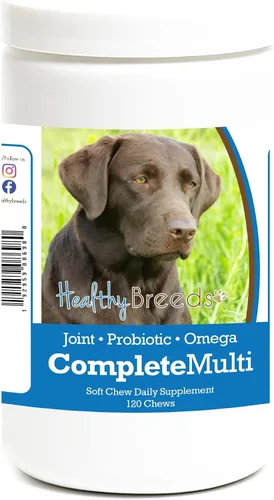 Miniatura 17 de Healthy Breeds Boxer todo en uno multivitamínico suave masticable 120