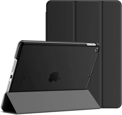 Miniatura 20 de JETech - Funda para iPad (9.7 pulgadas/24.64 cm, modelo 2018/2017, 6ª/5ª generación), funda inteligente con activación/suspención automática (Beige)