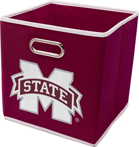 Miniatura 16 de Franklin Sports Cubos de almacenamiento de tela del equipo universitario de la NCAA hechos para adaptarse a organizadores de almacenamiento