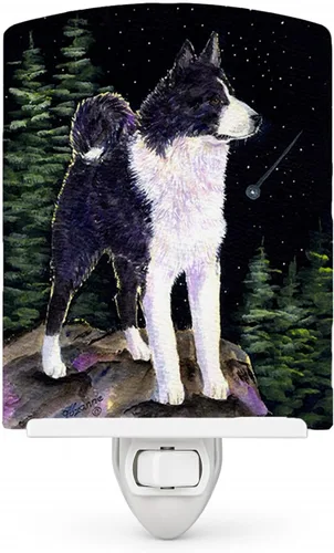 Miniatura 37 de Tesoros de la Caroline Noche estrellada Chihuahua Luz, 6" x 4," Multicolor Chihuahua 08
