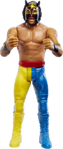 Mattel WWE Lince Dorado figura de acción, coleccionable de 6 pulgadas para edades de 6 años en adelante