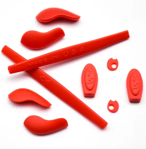 Miniatura 2 de Imytpft RedBlue CompatibleReplacement Silicone Leg Set For Oakleys Juliet Sunglasses Rubber Kit